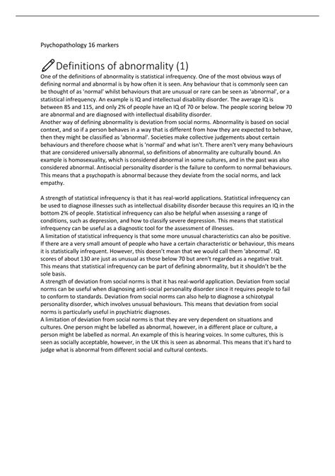 Psychopathology (16) - Overview of Mood Disorders Study Notes - wintechmobiles.com