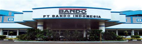 PT Bando Indonesia was established since 1987. A company that …