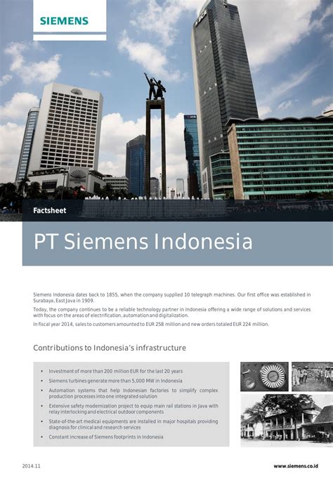 PT Siemens Indonesia Jakarta - Sister Tech