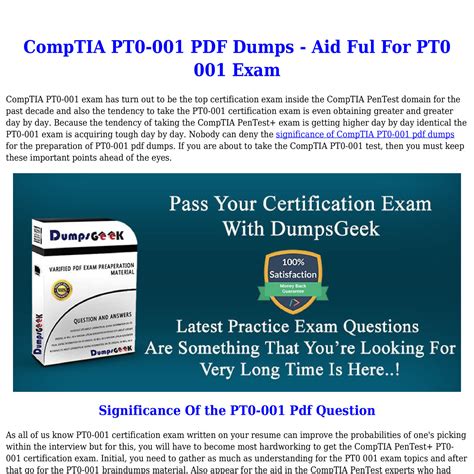 PT0-003 PDF Testsoftware