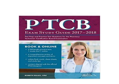 PTCB Exam Study Guide 20172018 Test Prep and Practice Test Question…