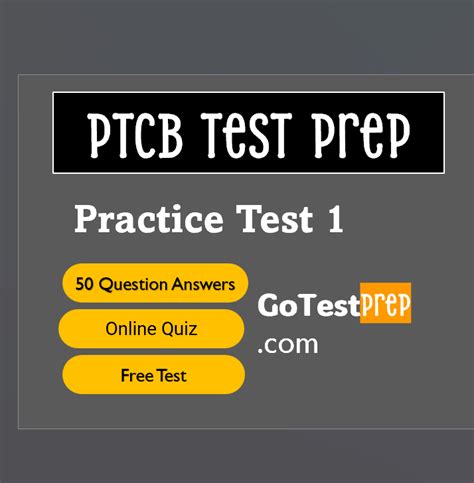 PTCB Practice Test