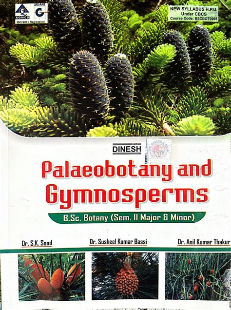 Pteridology, Gymnosperms and Palaeobotany - Uttarakhand Open … - muktibox.com
