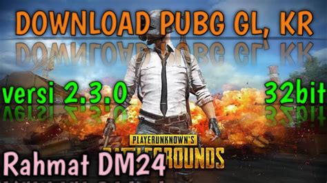 PUBG Mobile GL 2 3 32 Bit APK   OBB Download