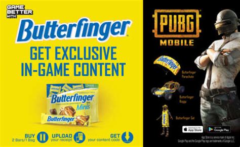 PUBG Mobile Gets Crispity And Crunchity With New Butterfinger ...