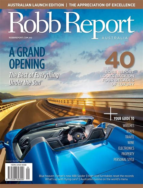 PUBLISHED BY ROBB REPORT