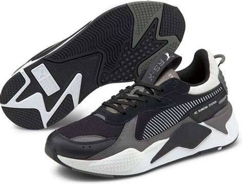 PUMA Rs-x Mix Lage sneakers Leren Sneaker Heren Zwart