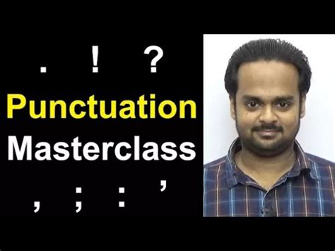 PUNCTUATION MASTERCLASS - Learn Punctuation Easily in 30 ... - YouTube