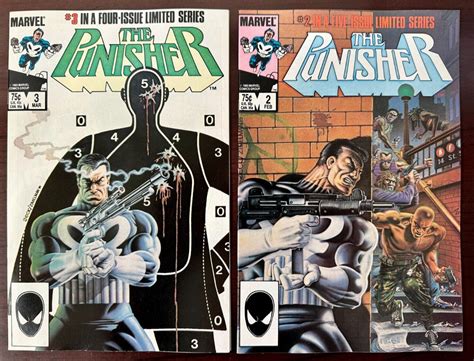 PUNISHER LIMITED SERIES LOT 1 2 3 5 GRADES 7 eBay