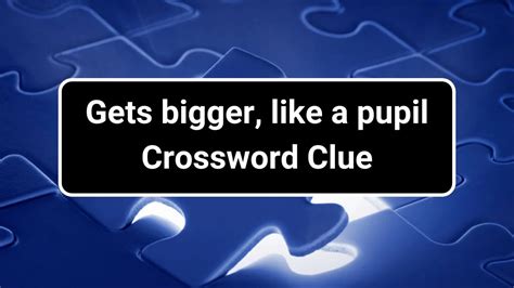 PUPIL Crossword Clue & Synonyms