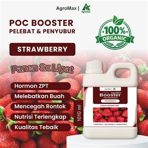 Pupuk Organik Cair Booster Strawberry 100ml - Shopee Indonesia - raincitystudios.com