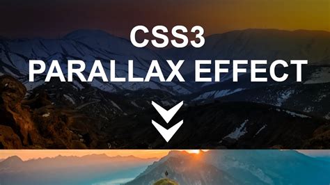 Pure CSS Parallax Effect Tutorial - muktibox.com