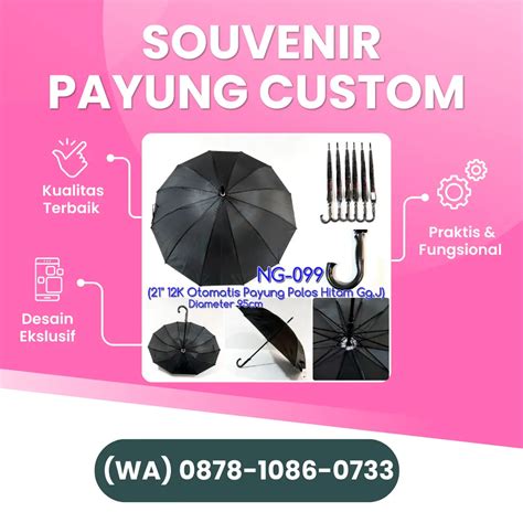 pusat pembuatan dan penjualan payung promosi - raincitystudios.com