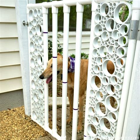 PVC Garden Gate 5 Steps DIY Tutorial