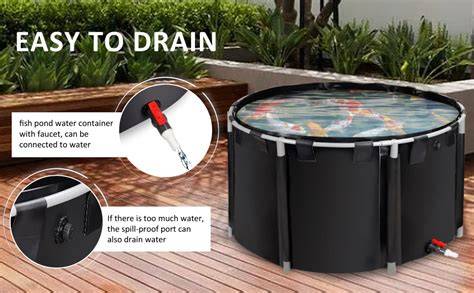 PVC Koi Pond Tank,Above Ground Pool & Fish Pond - Amazon - raincitystudios.com
