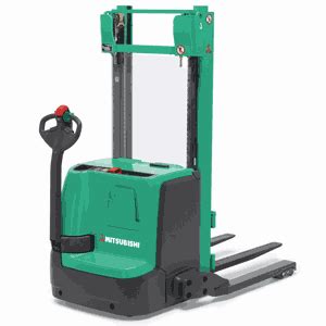 PWT15 and PWT18 heavy-duty electric walkie straddle stacker