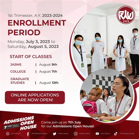 PWU Admissions Center Manila - Facebook