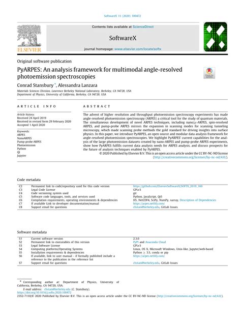 PyARPES: An analysis framework for multimodal angle-resolved ... - wintechmobiles.com