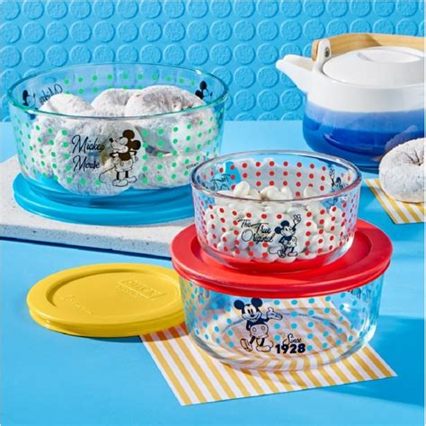 PYREX Disney 6 Piece Multisize Bpa-free Food Storage Container