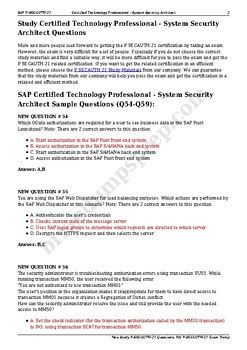 P_SECAUTH_21 PDF Testsoftware