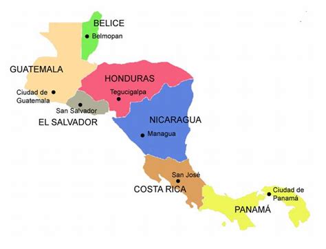 Respuesta:América Central: Belice, Costa Rica, El Salvador, Guatemala, Honduras, Nicaragua y Panamá.América del Sur: Argentina, Bolivia, Brasil, Chile, Colombi…