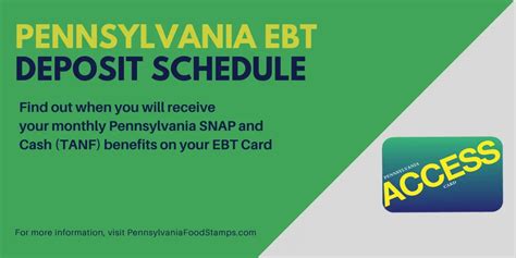 Food Stamp Payment Dates 2024: Pennsylvania. 