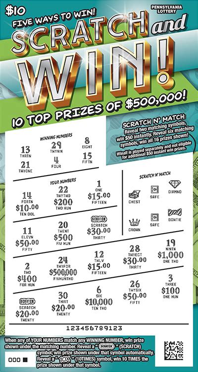 Pa scratch tickets. Things To Know About Pa scratch tickets. 