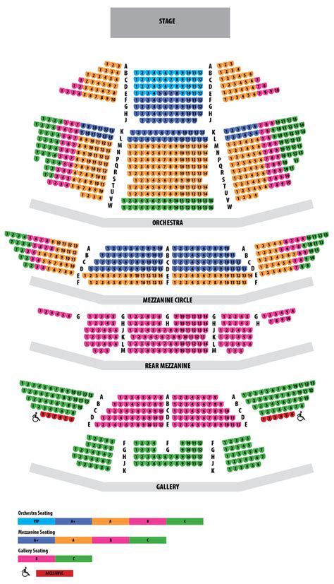 Pabst Seating Chart Milwaukee Rep