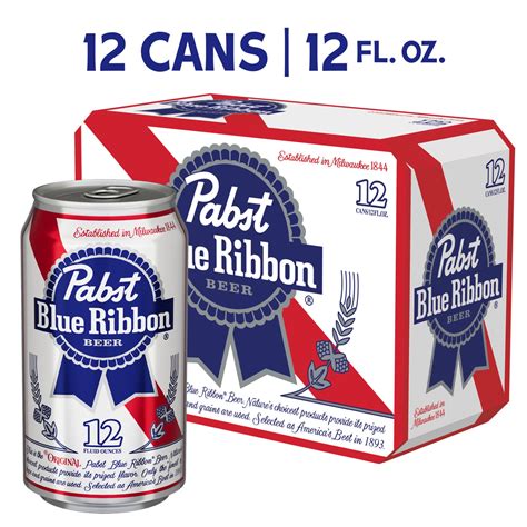 Pabst blue ribbon. Made with only the finest hop and grain, this smooth, full bodied beer has a clean, crisp finish with a fine hop aroma. 