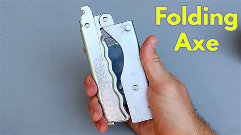 Pac-Ax Folding Axe - Weirdest Axe Ever Made #1 - YouTube