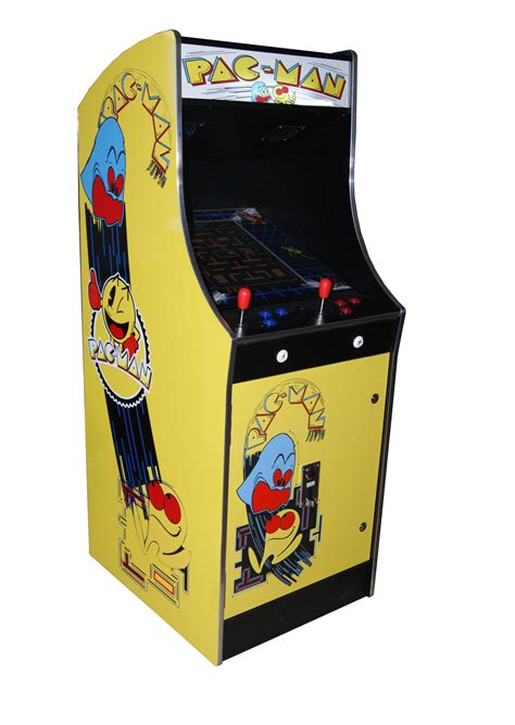 Dimensions – The PAC-MAN Arcade cabinet (non-functional gaming system) measures over 12.5 in. (32 cm) high, 10 in. (25 cm) wide and 7 in. (17 cm) deep ; Additional features – Press a button on the display base to change the direction and demeanor of the PAC-MAN, BLINKY and CLYDE figures. Open the rear of the cabinet to view the maze ….