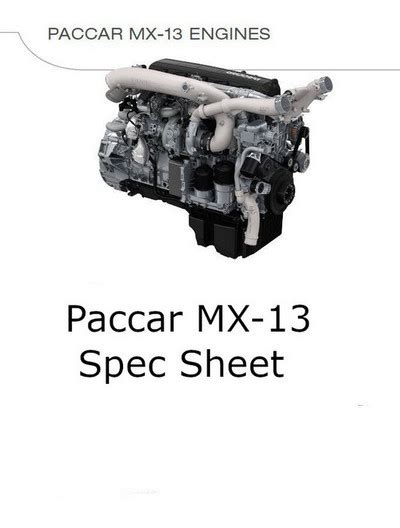 Paccar Mx 13 Injector Torque Specs. PDF PACCAR Liner Adjustment for 2010. 
