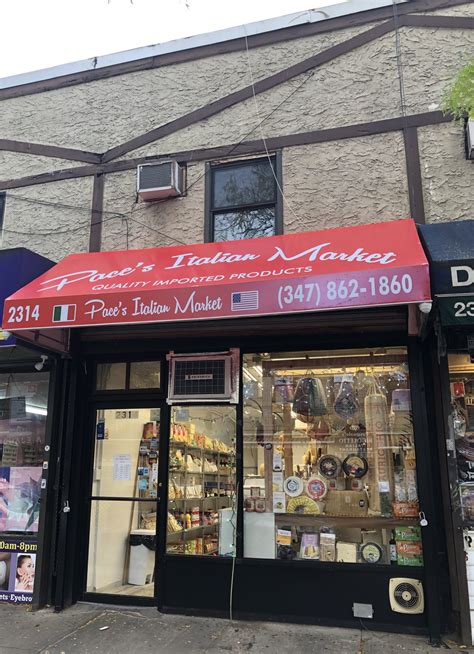 Pace%27s italian market. Pace's Italian Market is opening in the coming days at 4131 Broadway, between West 174th and 175th streets, a store employee confirmed to Patch. 
