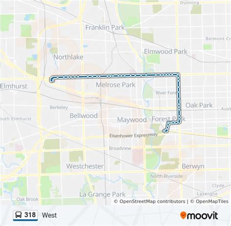 The Pace bus tracker 318 shows the next scheduled departure from the Pace. The full Pace 318 schedule with real-time tracker data is available in the app. Direction Westbound See other directions Stations Next departures Forest Park CTA Station 5:47 AM Des Plaines Ave / Jackson Blvd 5:48 AM Des Plaines Ave / Adams St 5:48 AM. 