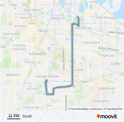 Fixed Route Provides daily service between the Homewood Metra Station and the CTA Red Line 95th/Dan Ryan Station. Esri, HERE, Garmin, NGA, USGS, NPS View Live Map View PDF Schedule Subscribe to Route Alerts Route serves Posted Stops Only along the entire route. See Stop Locations 359.. 
