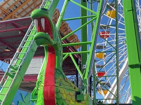 Pacific Park’s new Sea Dragon ride welcomes guests aboard