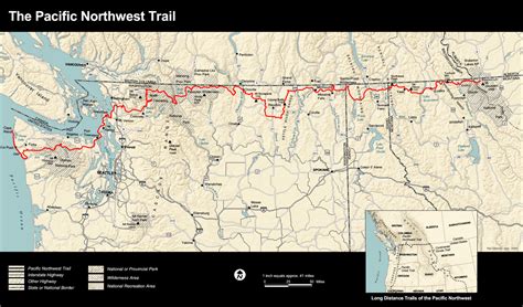 Pacific nw trail. The Pacific Northwest Trail is in a similar stage of its development as the Pacific Crest Trail was in the 1970’s: recently designated and awaiting a Comprehensive Management Plan that will authorize a blueprint for the trail’s completion and ensure consistent management and protection of the trail from one end to the other. 
