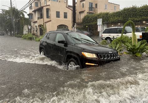 Pacific storm dumps heavy rains, unleashes flooding in 2 California coastal cities