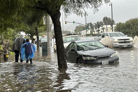 Pacific storm dumps heavy rains, unleashes flooding in California coastal cities