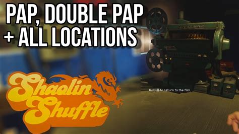 Pack A Punch + Double PAP Guide w/All Part Locations!! Shaolin …