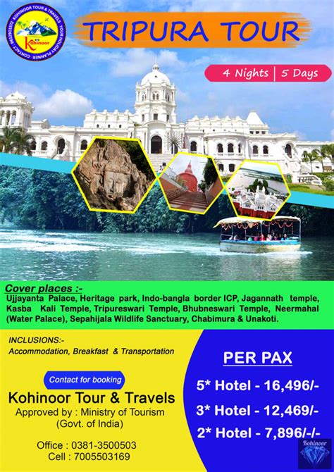 Package Tours Tripura Tourism