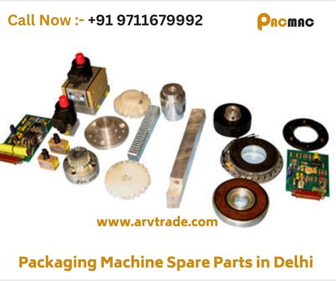 Packaging machine spare parts and consumables