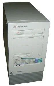 Packard bell 90s computer.  When a PC clone startup bought the name, that ...