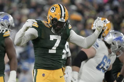 Packers LB Quay Walker clears concussion protocol, expected to play Sunday at Atlanta