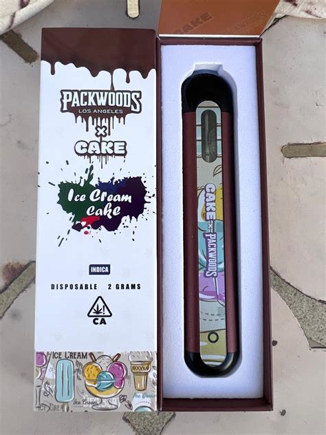  Packwoods x Runtz Disposable Vape. The Packwoods x Runtz Disposable Vape is a popular product that features the Wedding Cake strain, also known as Triangle Mints #23. This indica-dominant hybrid is a cross between Animal Mints and Triangle Kush, although some believe it is a mix of Cherry Pie and Girl Scout Cookies. With a high THC content ... . 