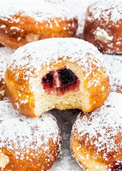 Paczki doughnut. According to cooking connoisseur and blogger Joanna Cismaru, who operates the blog Jo Cooks, paczki is made with sweet dough that contains more yeast, eggs, butter, and milk. "Regular donuts are ... 