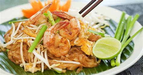 Pad Thaï aux crevettes Zeste