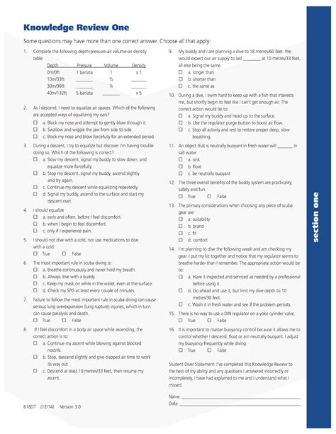 Padi advanced manual knowledge review answers. - Download manuale di riparazione per officina hyosung aquila 250.