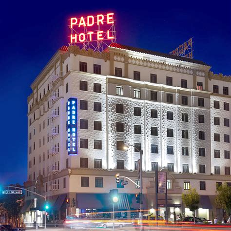Padre bakersfield. Famous for its historical nature and for its haunting,The Padre Hotel is nice oasis from the heat and grit of downtown Bakersfield. One feels comforted by the cadre of security people as you enter the gentrified lobby. The bar is inviting and pleasant. The place has a definite boutique hotel atmosphere. 