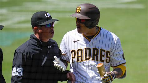 Padres’ Machado ejected after being called out on violation
